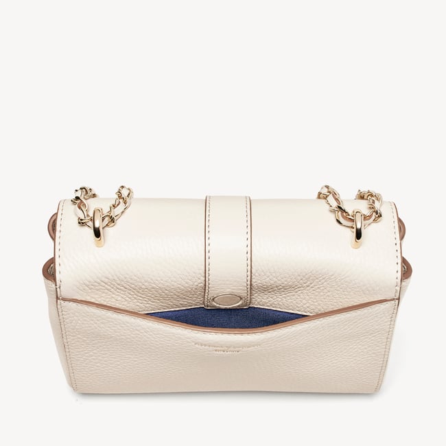 lowest prices Aspinal of London Lottie Small Pebble Leather