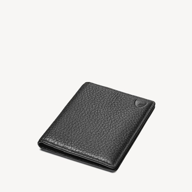 Men's Ultra Slim Leather Wallet - Two Fold Mini Credit Card Case With RFID Blocking (8x10 Cm) - View #10