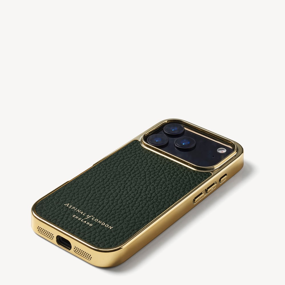 Men's Leather IPhone Cases | Aspinal of London Men's Leather IPhone Cases | Aspinal of London
