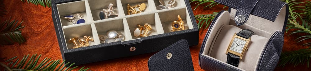 Luxury Leather Watch Boxes for Men | Aspinal of London