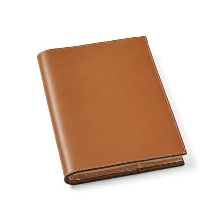 A5 Refillable Luxury Journal in Smooth Tan | Aspinal of London