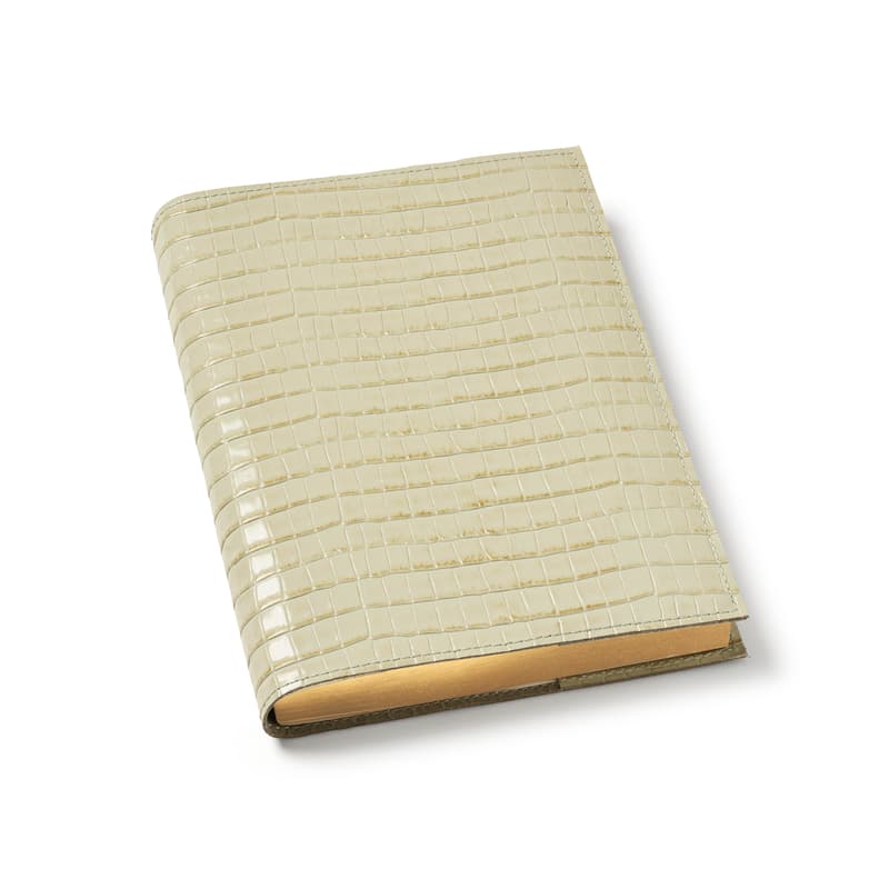 Aspinal Of London A5 Refillable Luxury Journal In Neutral