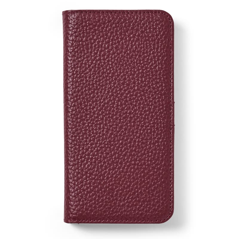 Aspinal Of London Iphone 16 Pro Max Magnetic Card Case In Burgundy