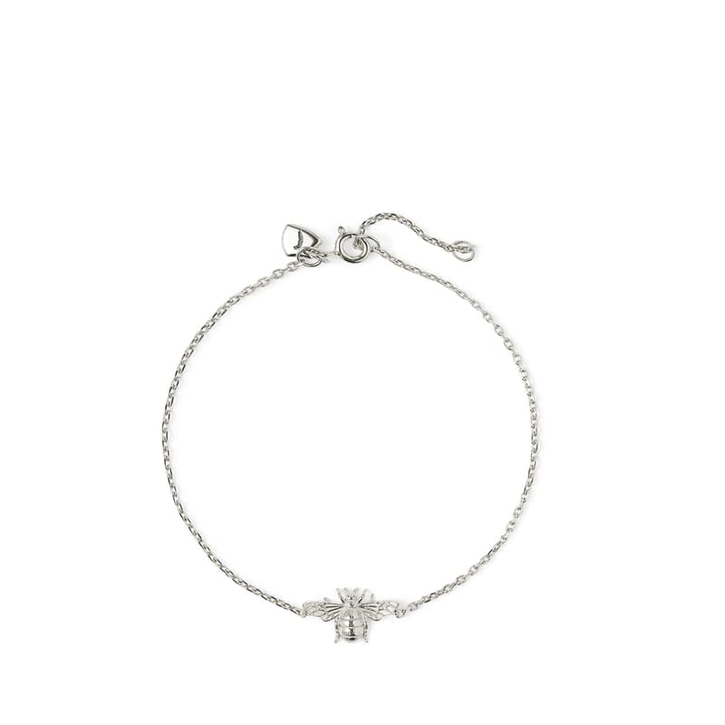 Aspinal of London Bee Bracelet in Sterling Silver 925