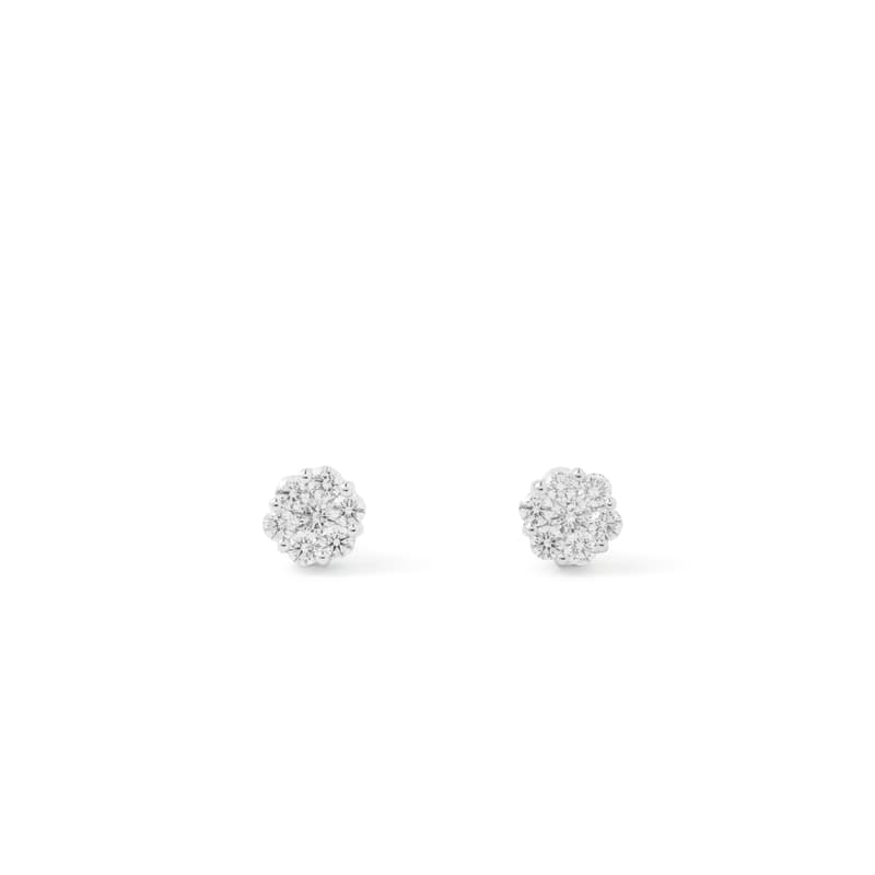 Aspinal of London Monaco 0.50ct. Diamond Cluster Stud Earrings
