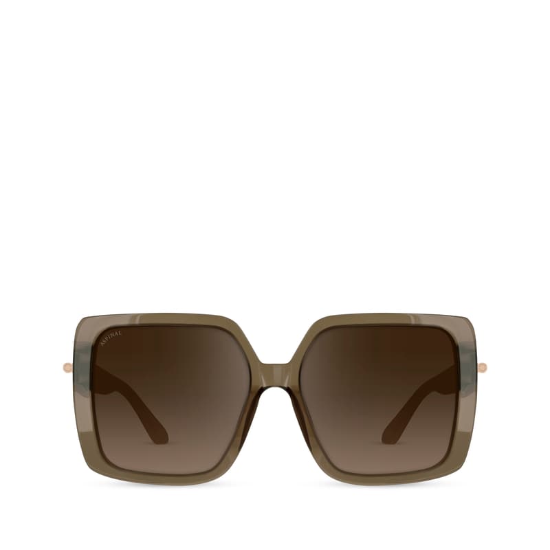 Aspinal of London Aria Women's Sunglasses in Olive Crystal Acetate Aspinal of London Aria Women's Sunglasses in Olive Crystal Acetate