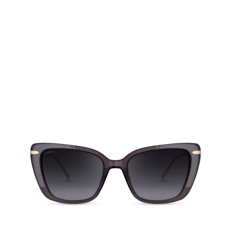Aspinal of London Resort Women's Sunglasses in Grey Crystal Acetate Aspinal of London Resort Women's Sunglasses in Grey Crystal Acetate