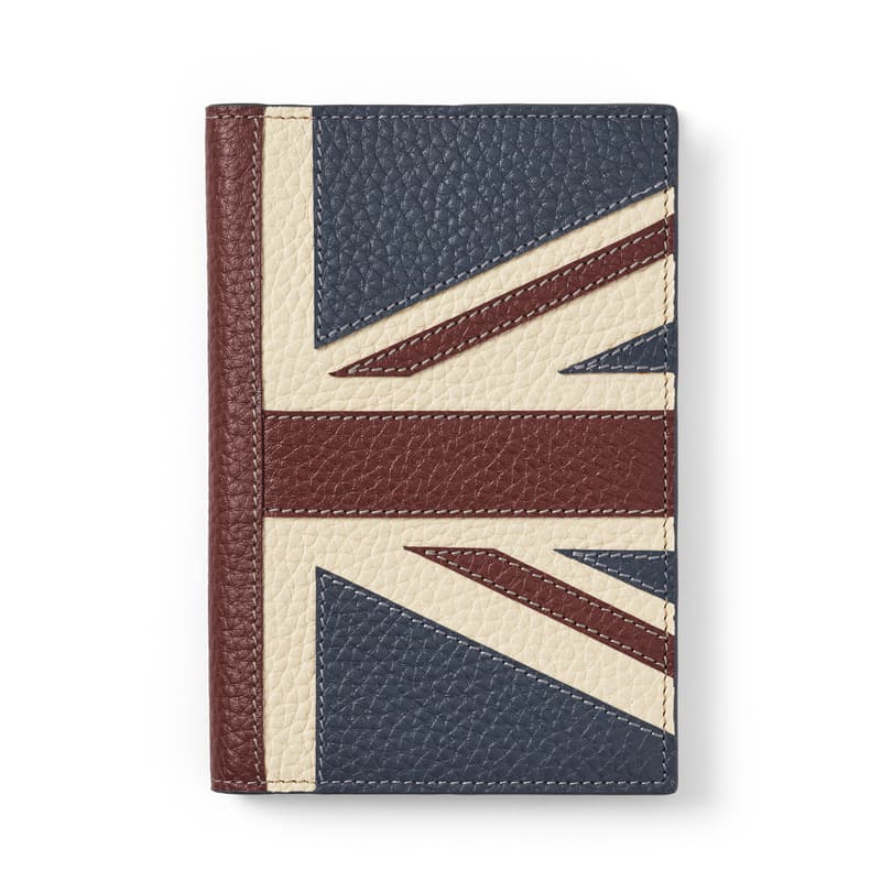 Aspinal of London Passport Cover in Brit Pebble Aspinal of London Passport Cover in Brit Pebble