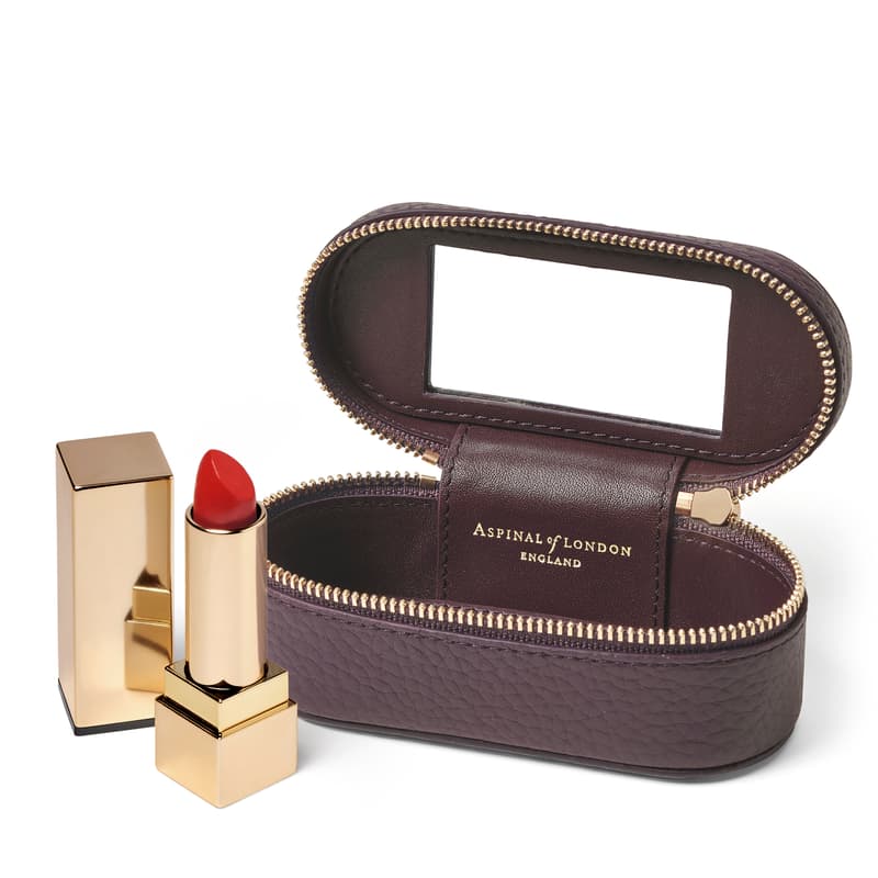 Aspinal of London Handbag Tidy All in Fig Pebble Aspinal of London Handbag Tidy All in Fig Pebble