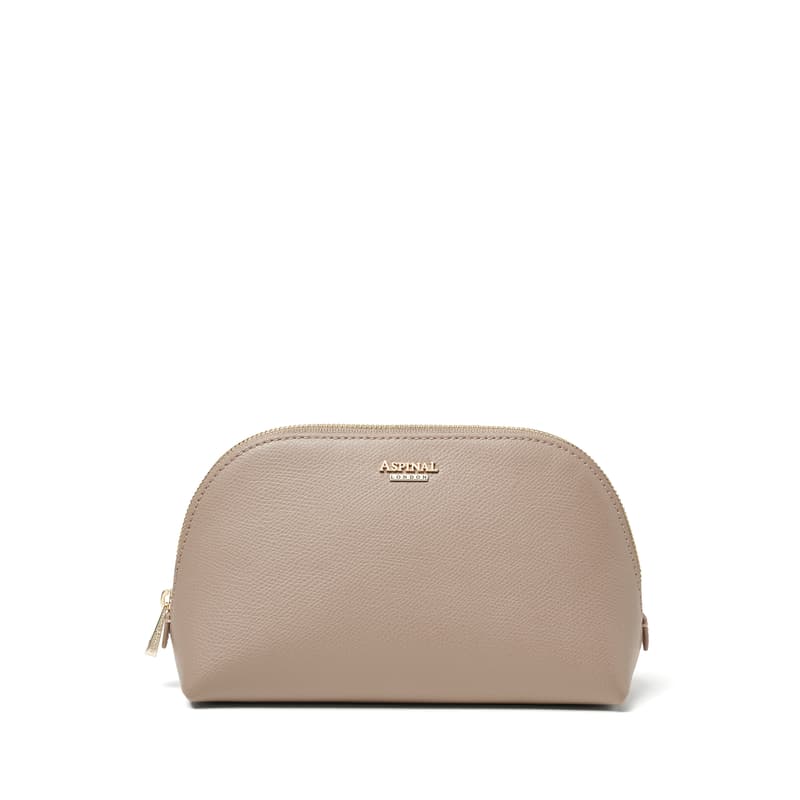 Aspinal of London Classic Makeup Case in Moleskin Soft Saffiano