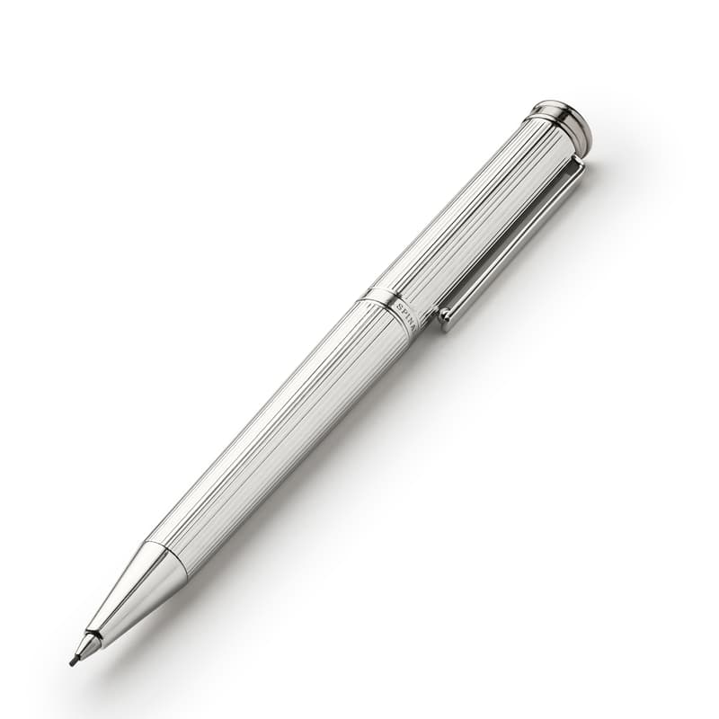 Aspinal of London Regent Pencil in Sterling Silver Plated