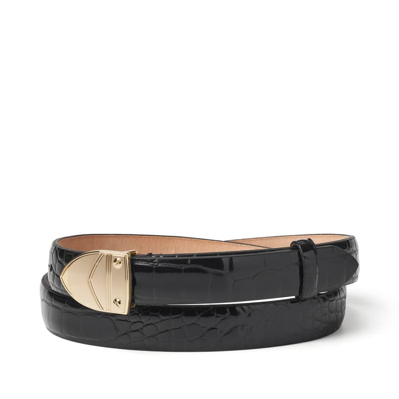 Aspinal Of London Mayfair Women's Belt In Black