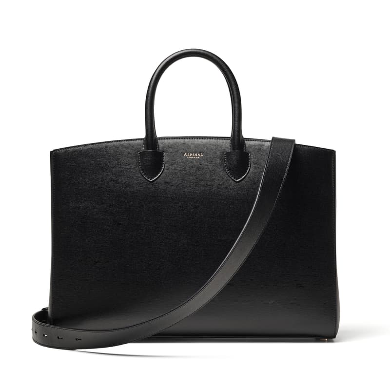 Aspinal Of London Madison Tote In Black