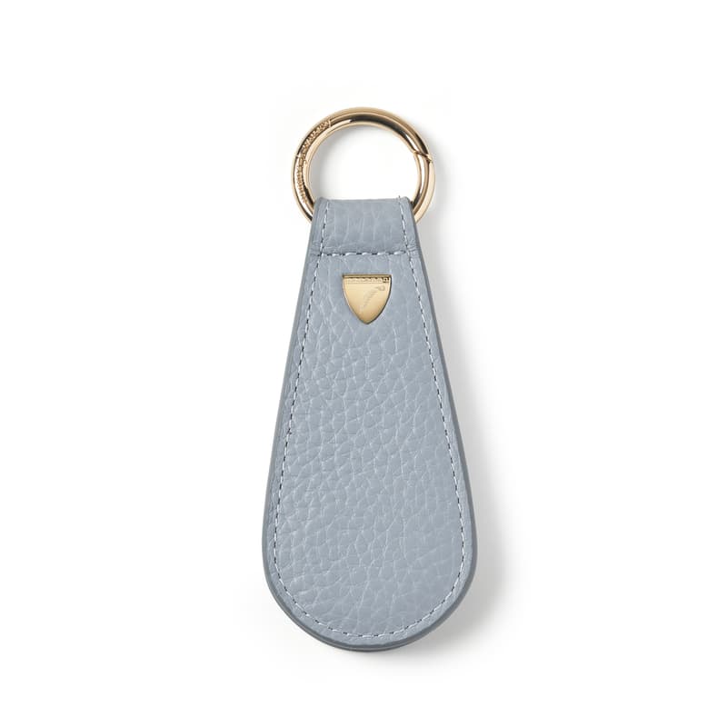 Aspinal of London Magnetic Hat Clip in Sky Blue Pebble