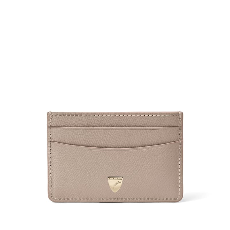 Aspinal of London Slim Credit Card Holder in Moleskin Soft Saffiano