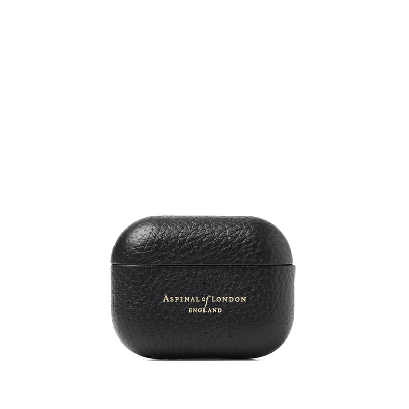 Aspinal of London AirPods Pro 3 Case in Black Pebble