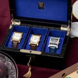 Mayfair® Classic Watch 23ct Gold Plated - Deep Shine Chestnut Croc