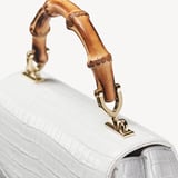 Midi Mayfair® 2 Deep Shine Chalk White Small Croc