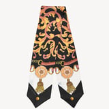 Aspinal Signature Silk Neck Bow Black Pure Silk