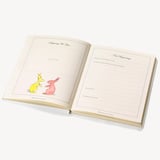 Deluxe Baby Record Book Smooth Ivory
