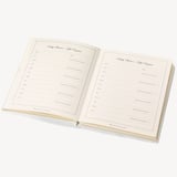 Deluxe Baby Record Book Smooth Ivory