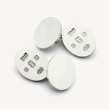 Hallmark Sterling Silver Engraved Cufflinks Sterling Silver 925