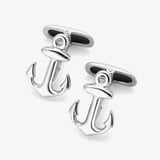 Sterling Silver Anchor Cufflinks Sterling Silver 925