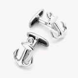 Sterling Silver Anchor Cufflinks Sterling Silver 925