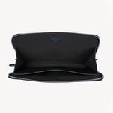 City Laptop Leather Folio Case  Navy Saffiano
