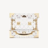 Crystal Trunk Gold Crystals & Diamond Cut Transparent Acrylic