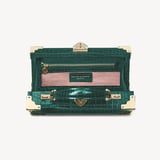 Trinket Box Evergreen Patent Croc