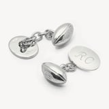 Personalised Sterling Silver Sporting Cufflinks Sterling Silver 925 Rugby Ball