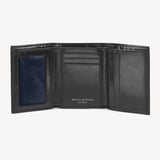 Trifold Wallet Smooth Black