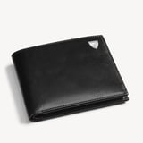 Billfold Coin Wallet Smooth Black