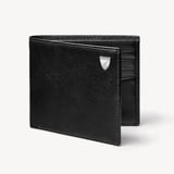 8 Card Billfold Wallet Smooth Black