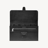 Travel Wallet Black Saffiano
