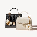 Bee Charm Smooth Ivory, Black & Honey