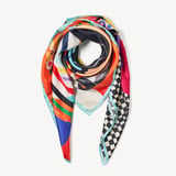 Aspinal x Kojo Marfo Silk Scarf Object Of Worship 