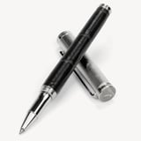 London Ballpoint Pen Deep Shine Black Croc