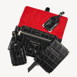 Travel Collection Deep Shine Black Croc