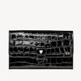 Travel Collection Deep Shine Black Croc