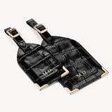 Travel Collection Deep Shine Black Croc