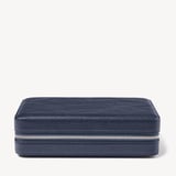 Large Travel Jewellery Case Navy Pebble