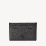 Slim Credit Card Holder Black Pebble