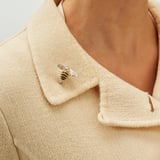 Bee Brooch Hallmarked Sterling Silver & Enamel