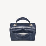 Mayfair® Midnight Blue Patent Croc