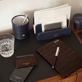 Round Pen Pot Navy Pebble