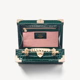 Trunk Evergreen Velvet & Patent Croc