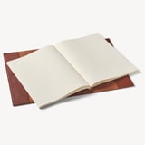 A4 Refillable Journal Tobacco Pebble