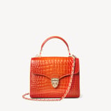 Midi Mayfair® Deep Shine Marmalade Ombre Croc